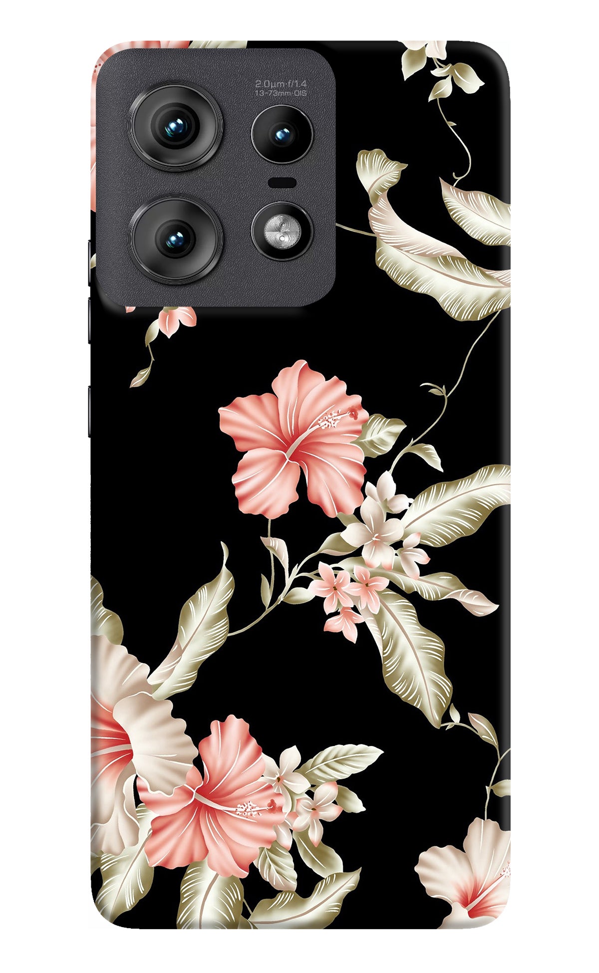 Flowers Moto Edge 50 Pro 5G Back Cover