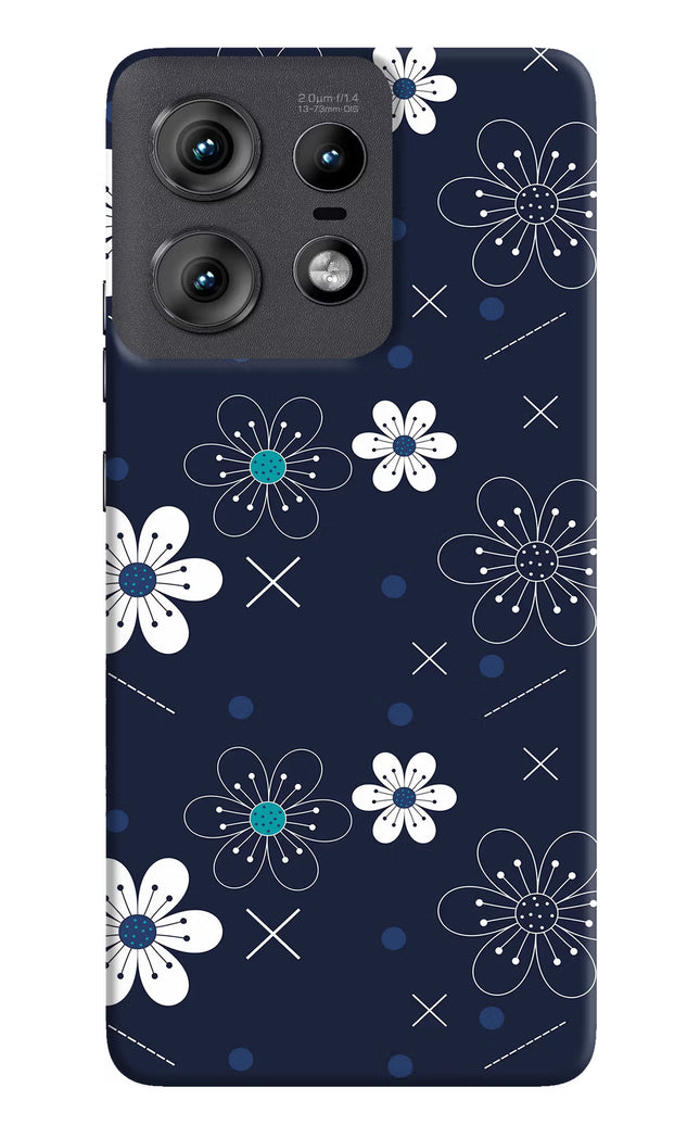 Flowers Moto Edge 50 Pro 5G Hard Case Back Cover by Casekaro