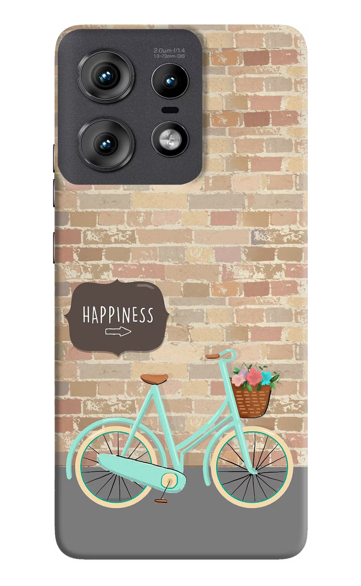 Happiness Artwork Moto Edge 50 Pro 5G Hard Case Back Cover by Casekaro