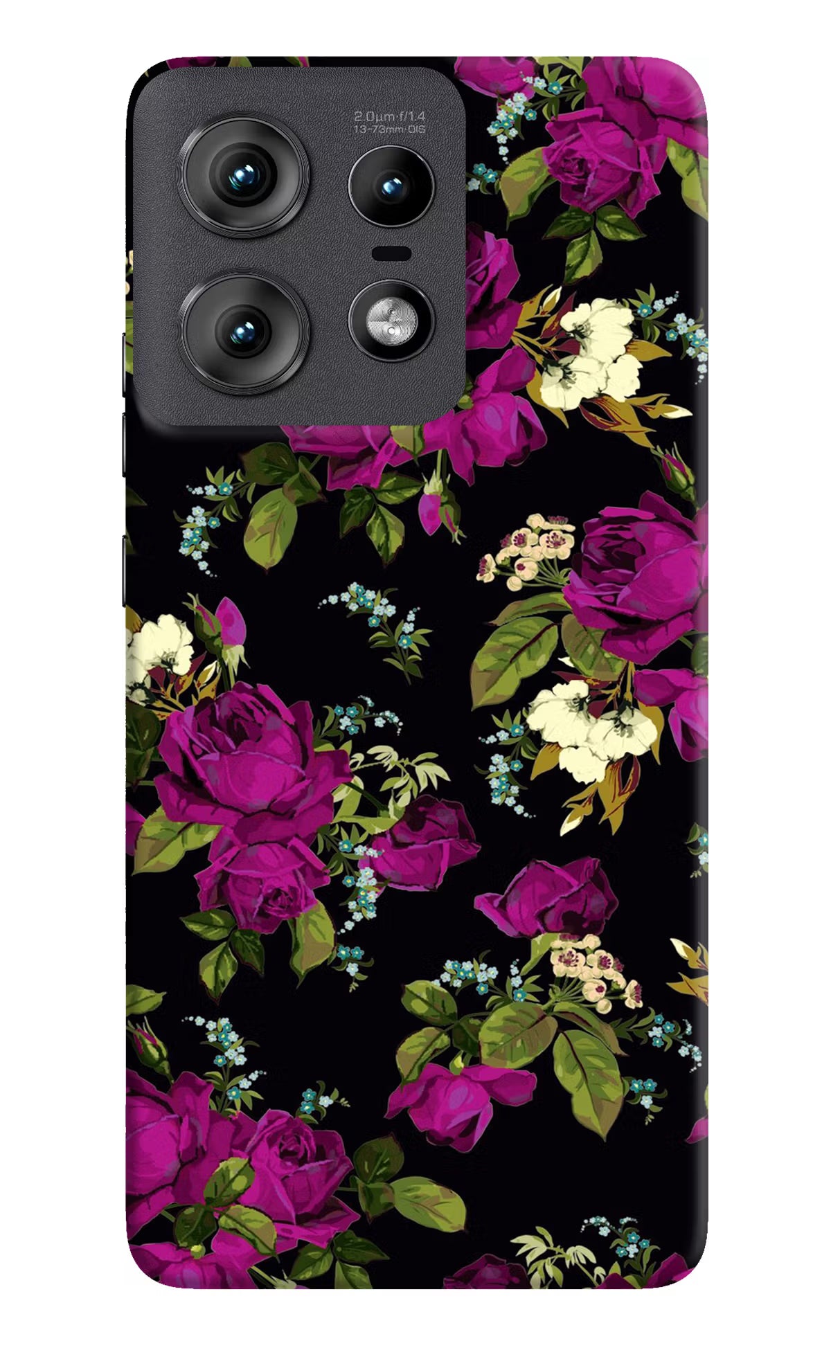 Flowers Moto Edge 50 Pro 5G Hard Case Back Cover by Casekaro