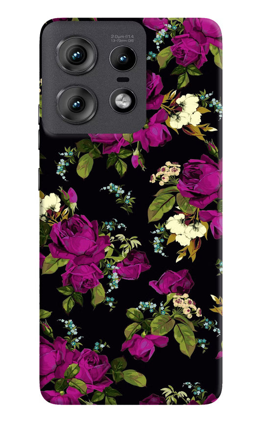 Flowers Moto Edge 50 Pro 5G Hard Case Back Cover by Casekaro