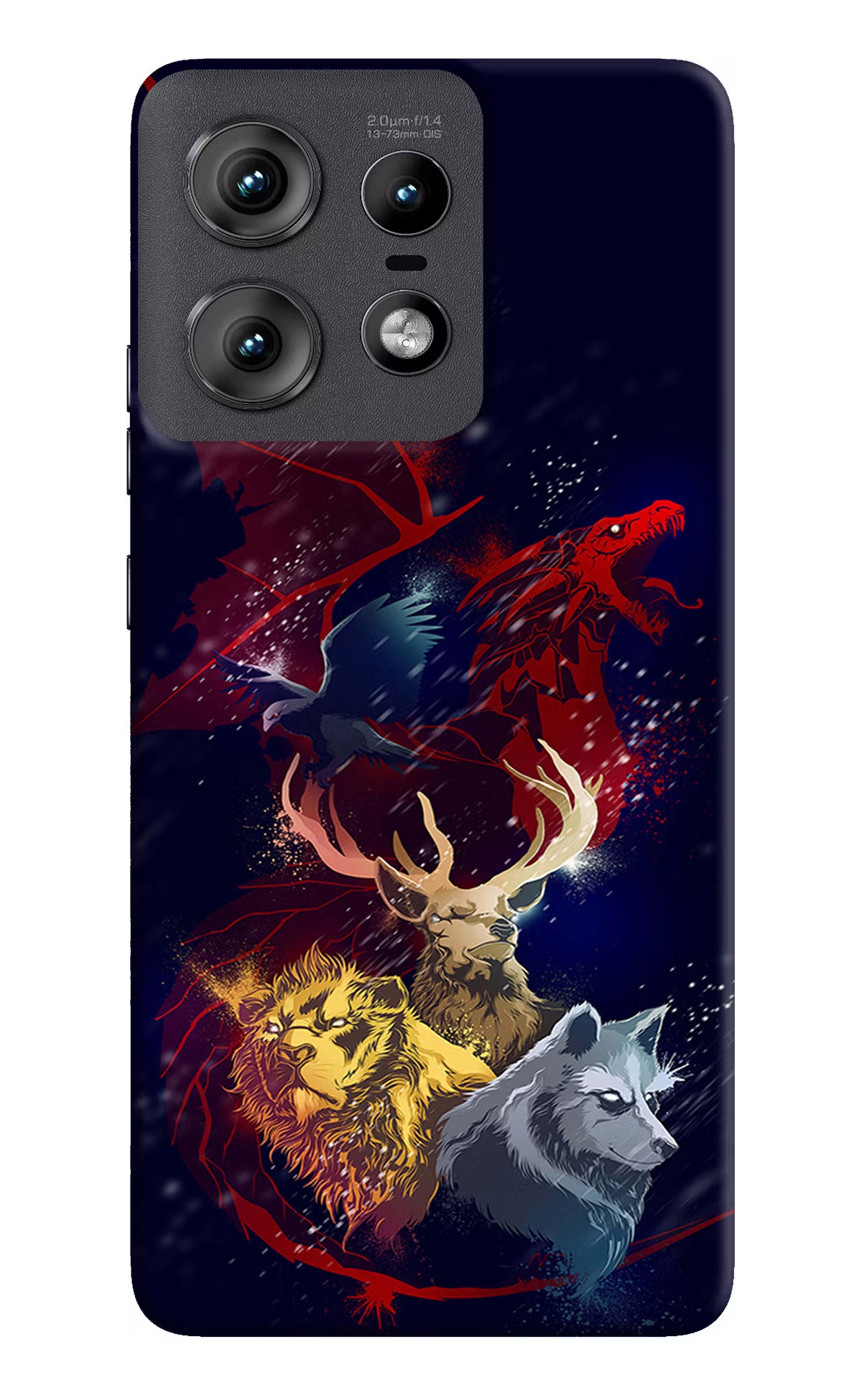 Game Of Thrones Moto Edge 50 Pro 5G Hard Case Back Cover by Casekaro