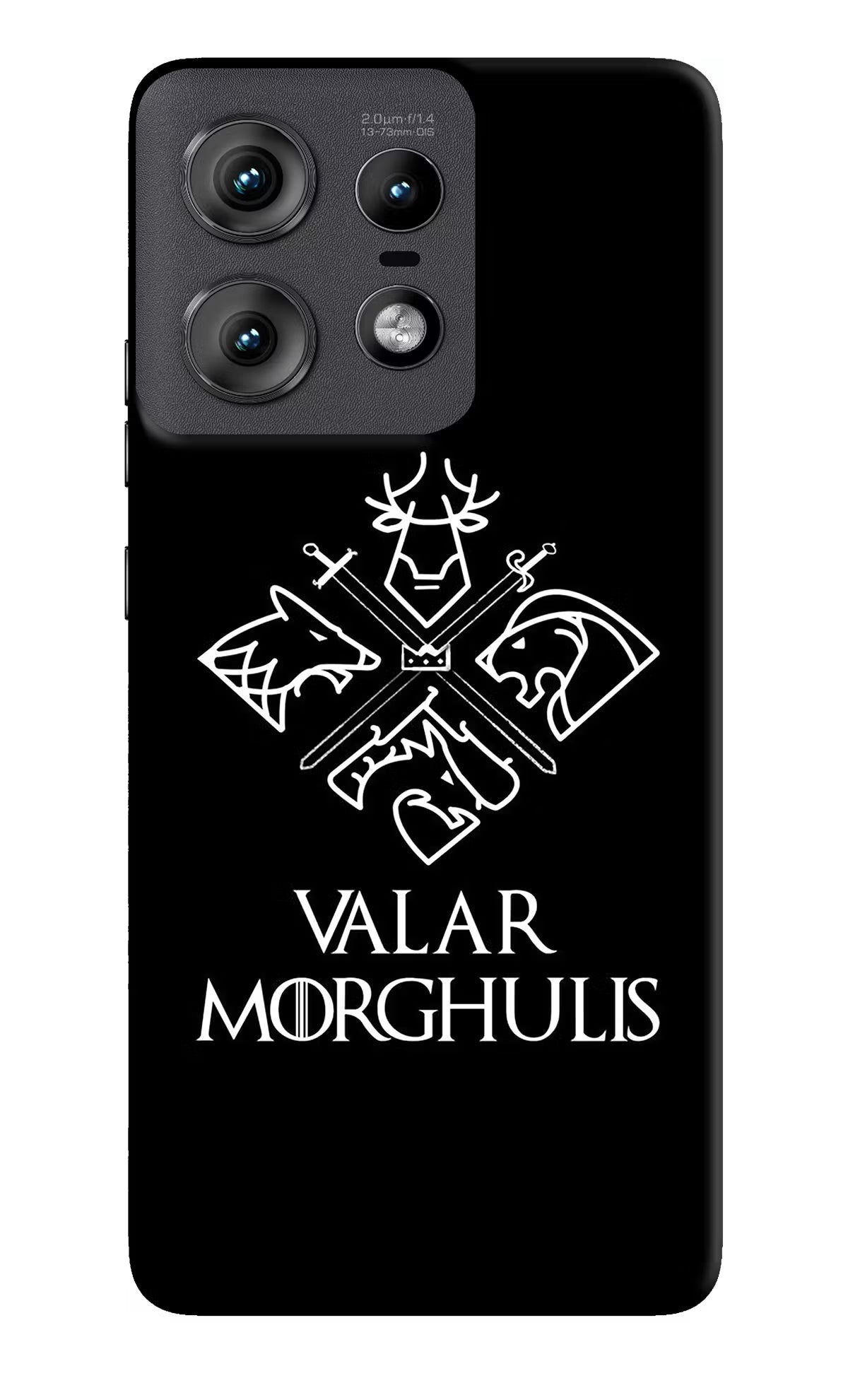 Valar Morghulis | Game Of Thrones Moto Edge 50 Pro 5G Hard Case Back Cover by Casekaro