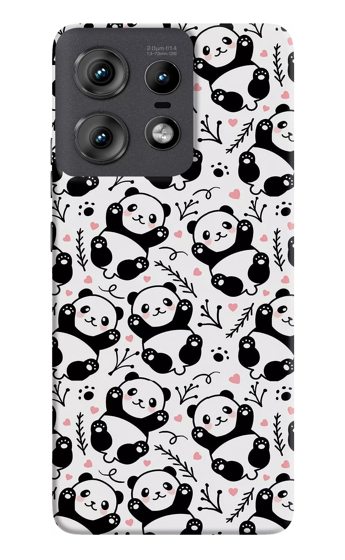 Cute Panda Moto Edge 50 Pro 5G Back Cover