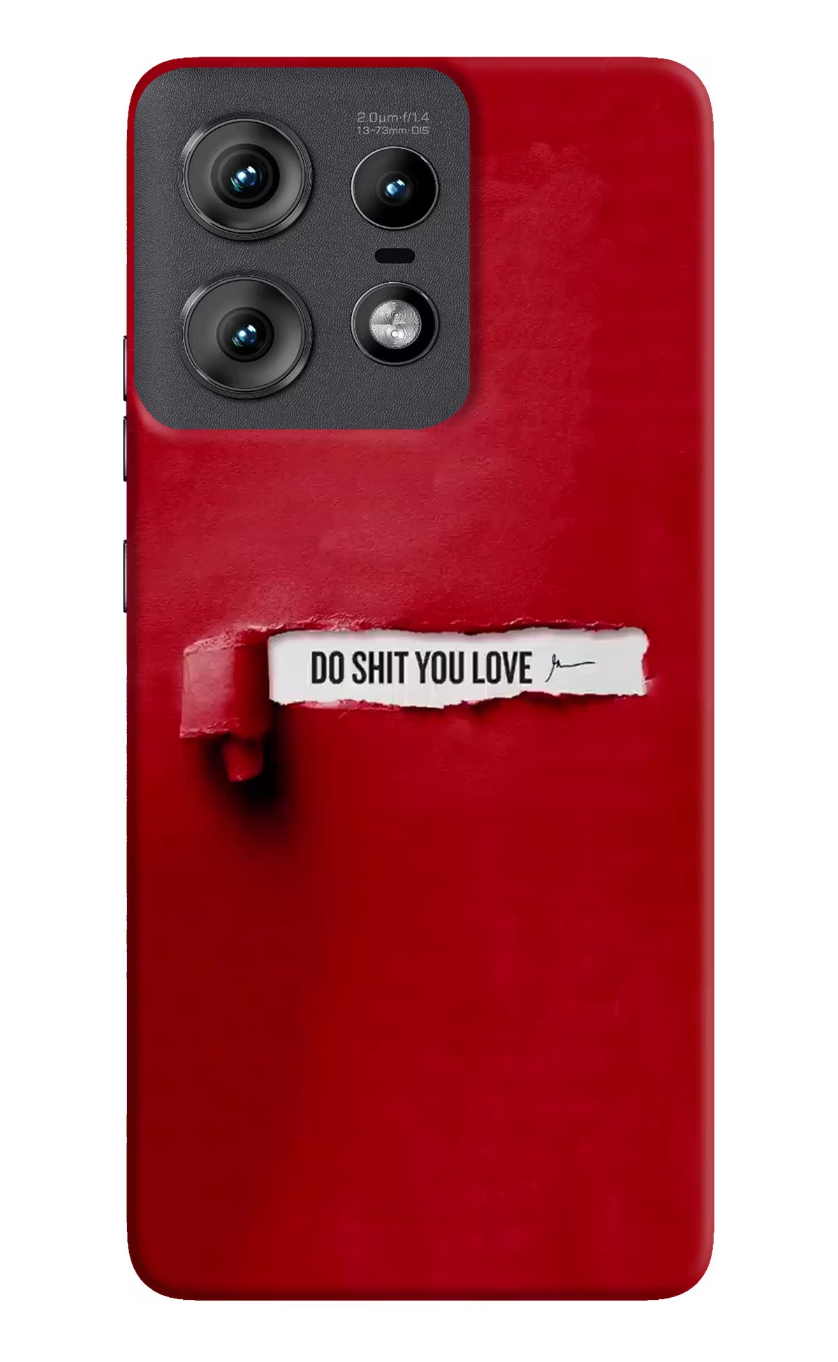 Do Shit You Love Moto Edge 50 Pro 5G Hard Case Back Cover by Casekaro