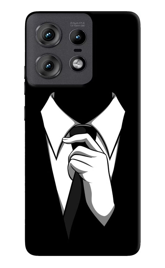 Black Tie Moto Edge 50 Pro 5G Hard Case Back Cover by Casekaro