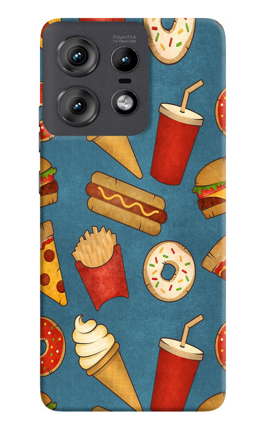 Foodie Moto Edge 50 Pro 5G Hard Case Back Cover by Casekaro