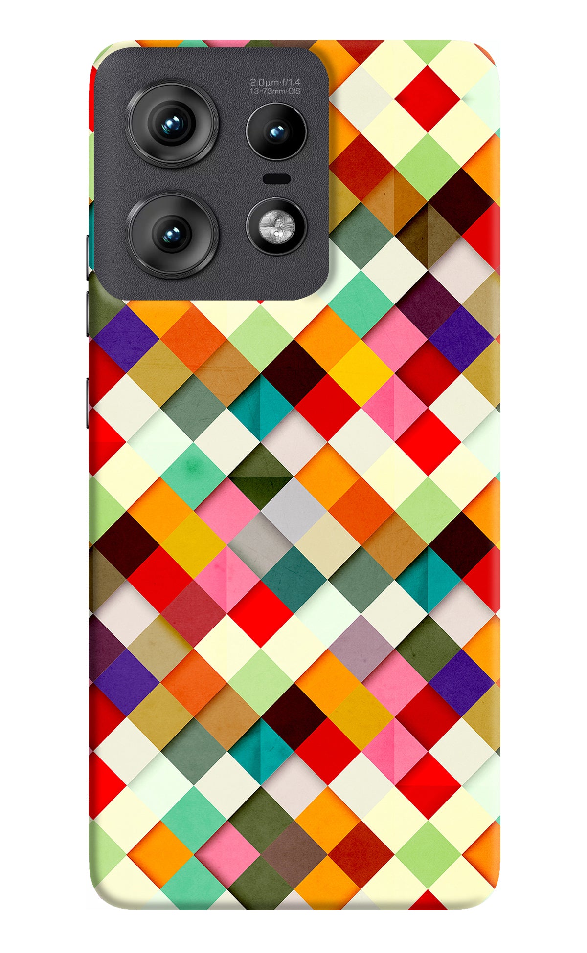 Geometric Abstract Colorful Moto Edge 50 Pro 5G Back Cover