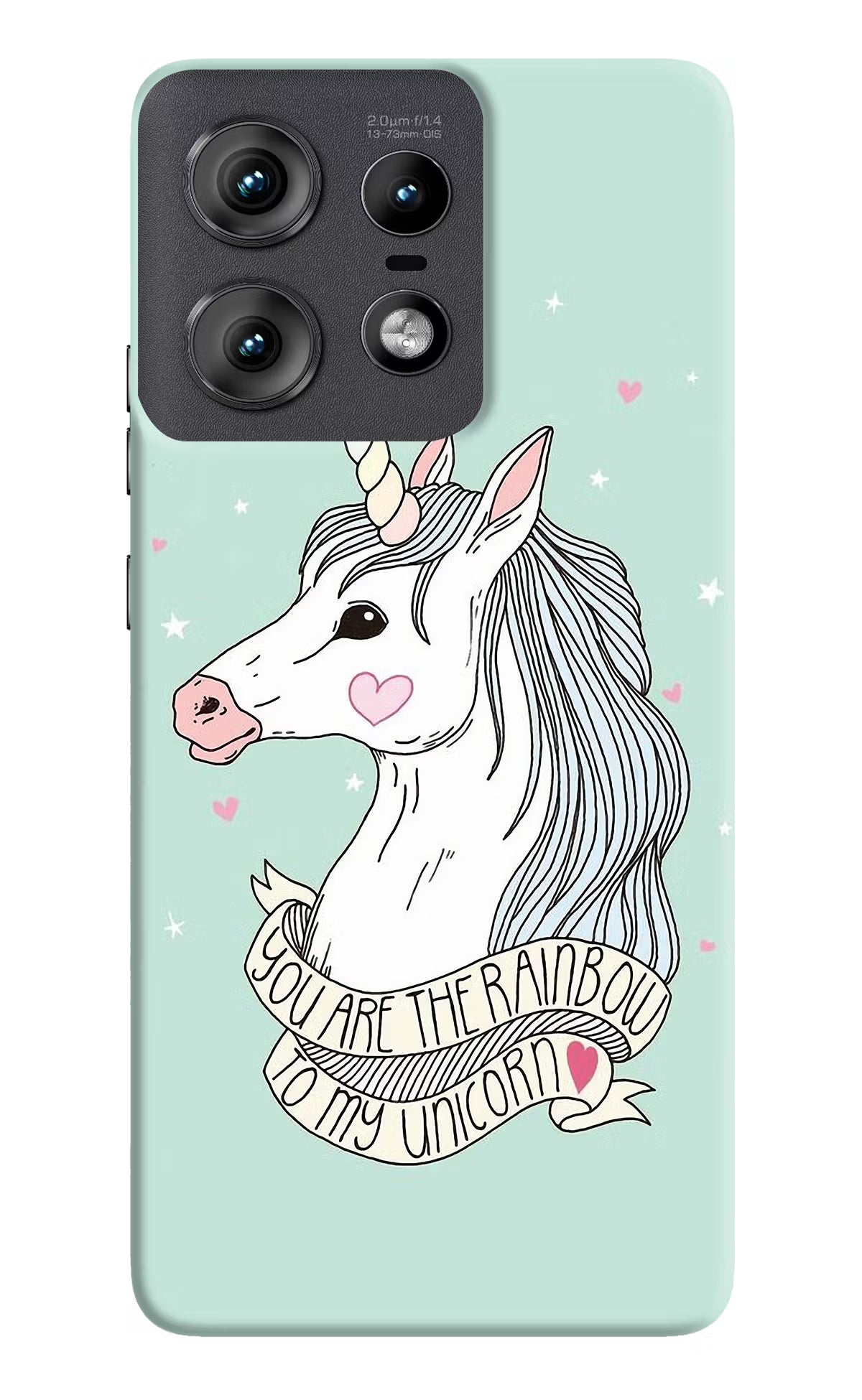 Unicorn Wallpaper Moto Edge 50 Pro 5G Hard Case Back Cover by Casekaro