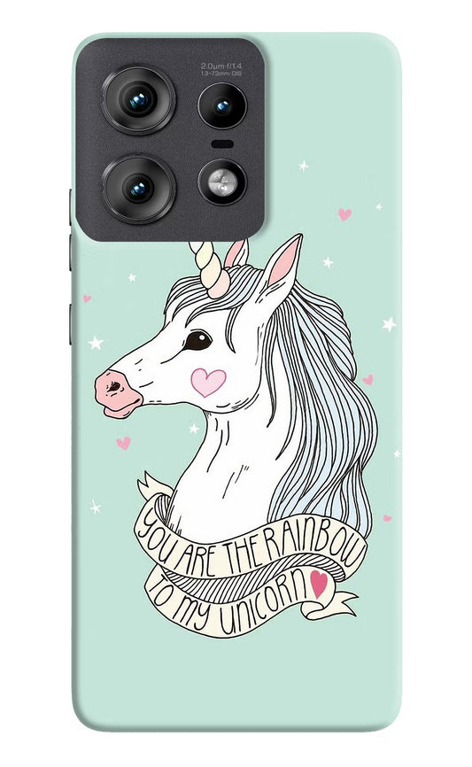 Unicorn Wallpaper Moto Edge 50 Pro 5G Hard Case Back Cover by Casekaro
