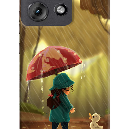 Rainy Day Moto Edge 50 Pro 5G Hard Case Back Cover by Casekaro