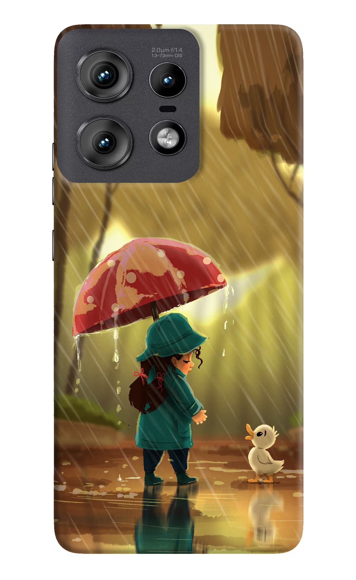 Rainy Day Moto Edge 50 Pro 5G Hard Case Back Cover by Casekaro
