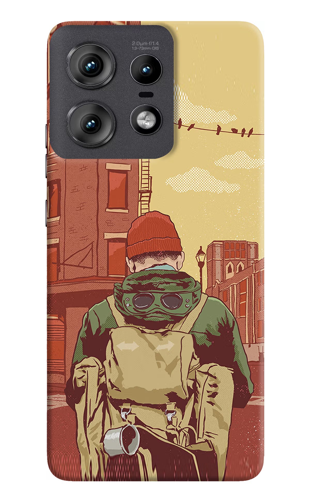Adventurous Moto Edge 50 Pro 5G Hard Case Back Cover by Casekaro