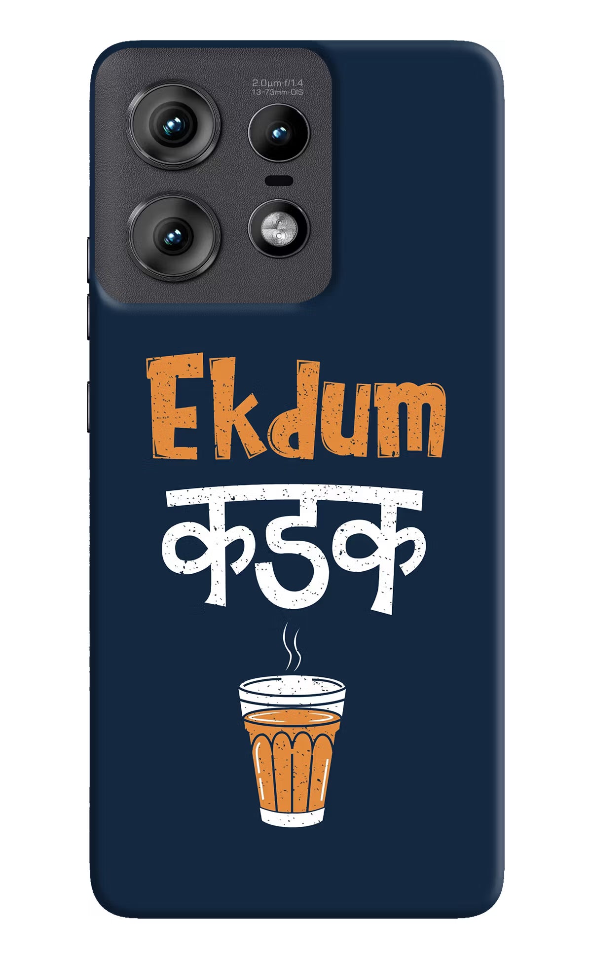 Ekdum Kadak Chai Moto Edge 50 Pro 5G Hard Case Back Cover by Casekaro