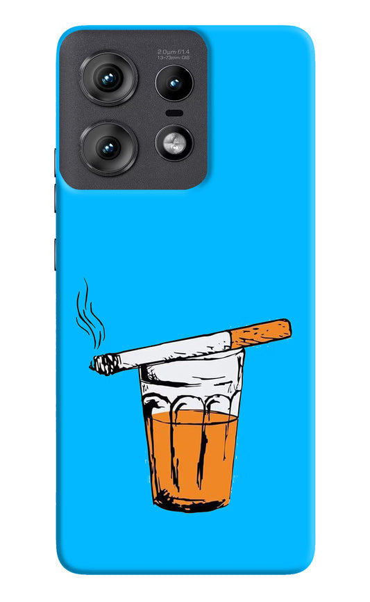 Chai Sutta Moto Edge 50 Pro 5G Hard Case Back Cover by Casekaro