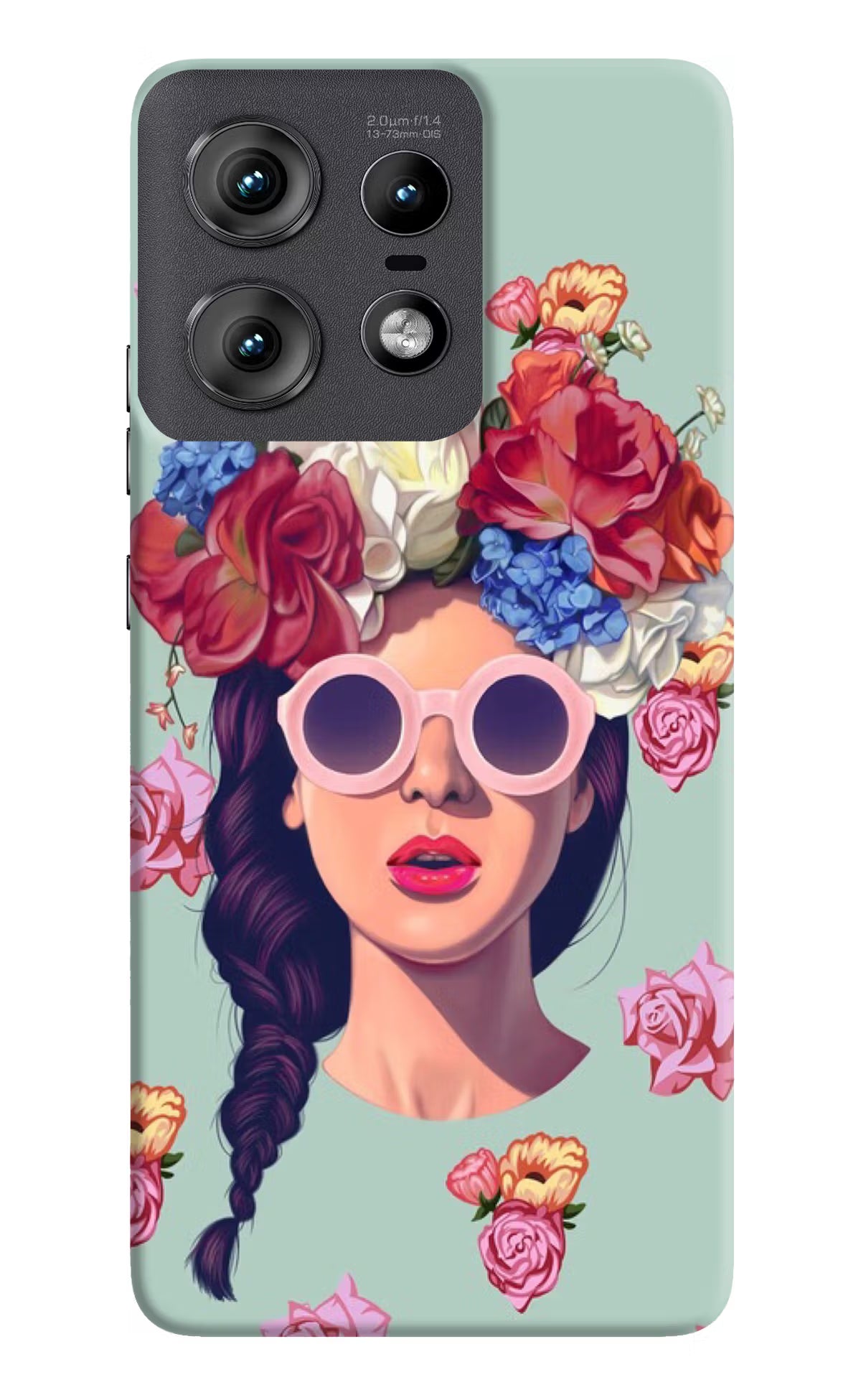 Pretty Girl Moto Edge 50 Pro 5G Hard Case Back Cover by Casekaro