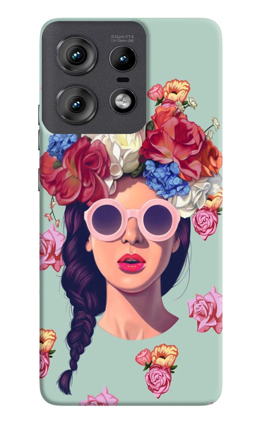 Pretty Girl Moto Edge 50 Pro 5G Hard Case Back Cover by Casekaro