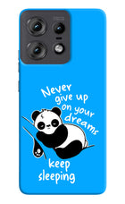 Keep Sleeping Moto Edge 50 Pro 5G Hard Case Back Cover by Casekaro