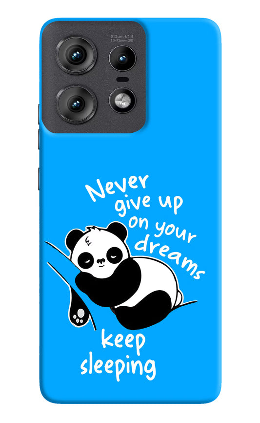 Keep Sleeping Moto Edge 50 Pro 5G Hard Case Back Cover by Casekaro