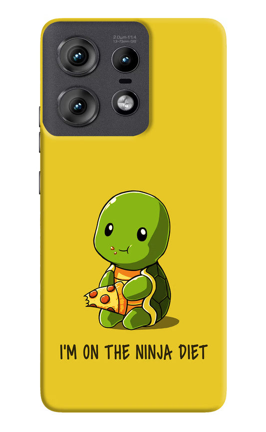 I'm on Ninja Diet Moto Edge 50 Pro 5G Hard Case Back Cover by Casekaro