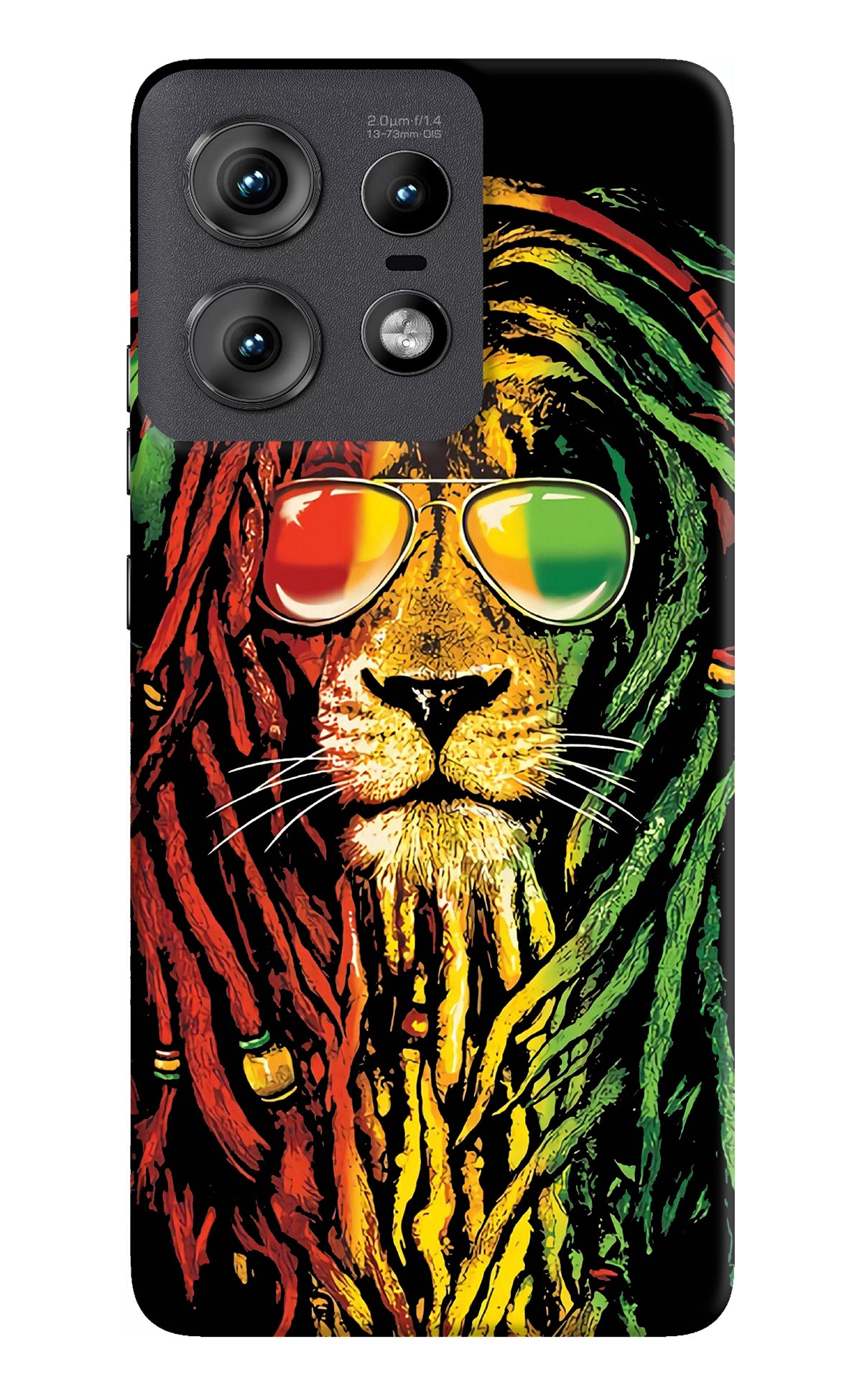 Rasta Lion Moto Edge 50 Pro 5G Back Cover