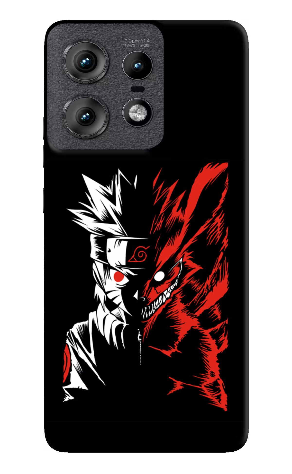 Naruto Two Face Moto Edge 50 Pro 5G Hard Case Back Cover by Casekaro
