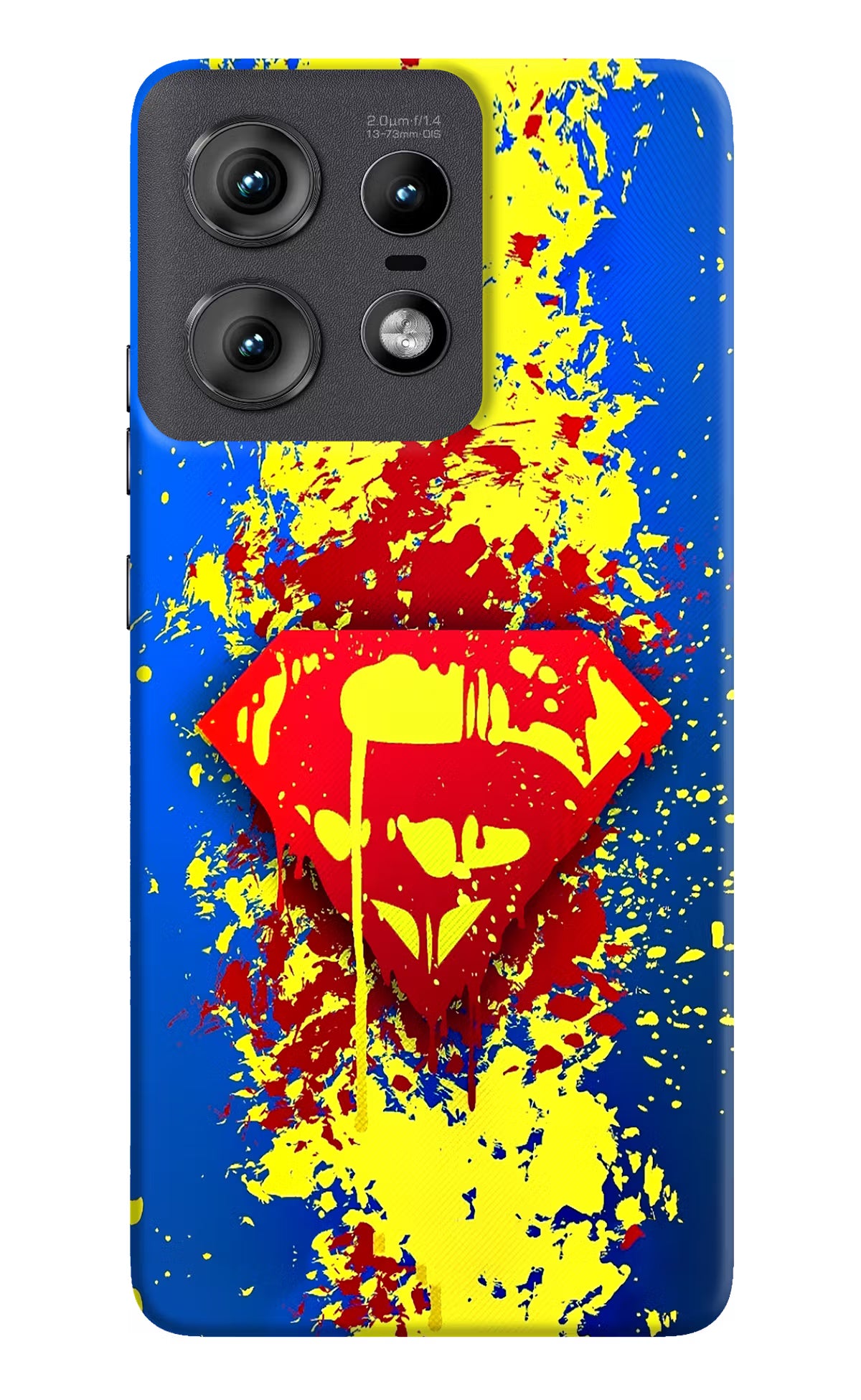 Superman logo Moto Edge 50 Pro 5G Hard Case Back Cover by Casekaro