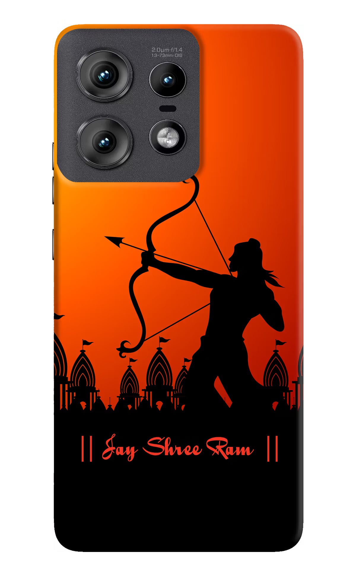 Lord Ram - 4 Moto Edge 50 Pro 5G Hard Case Back Cover by Casekaro
