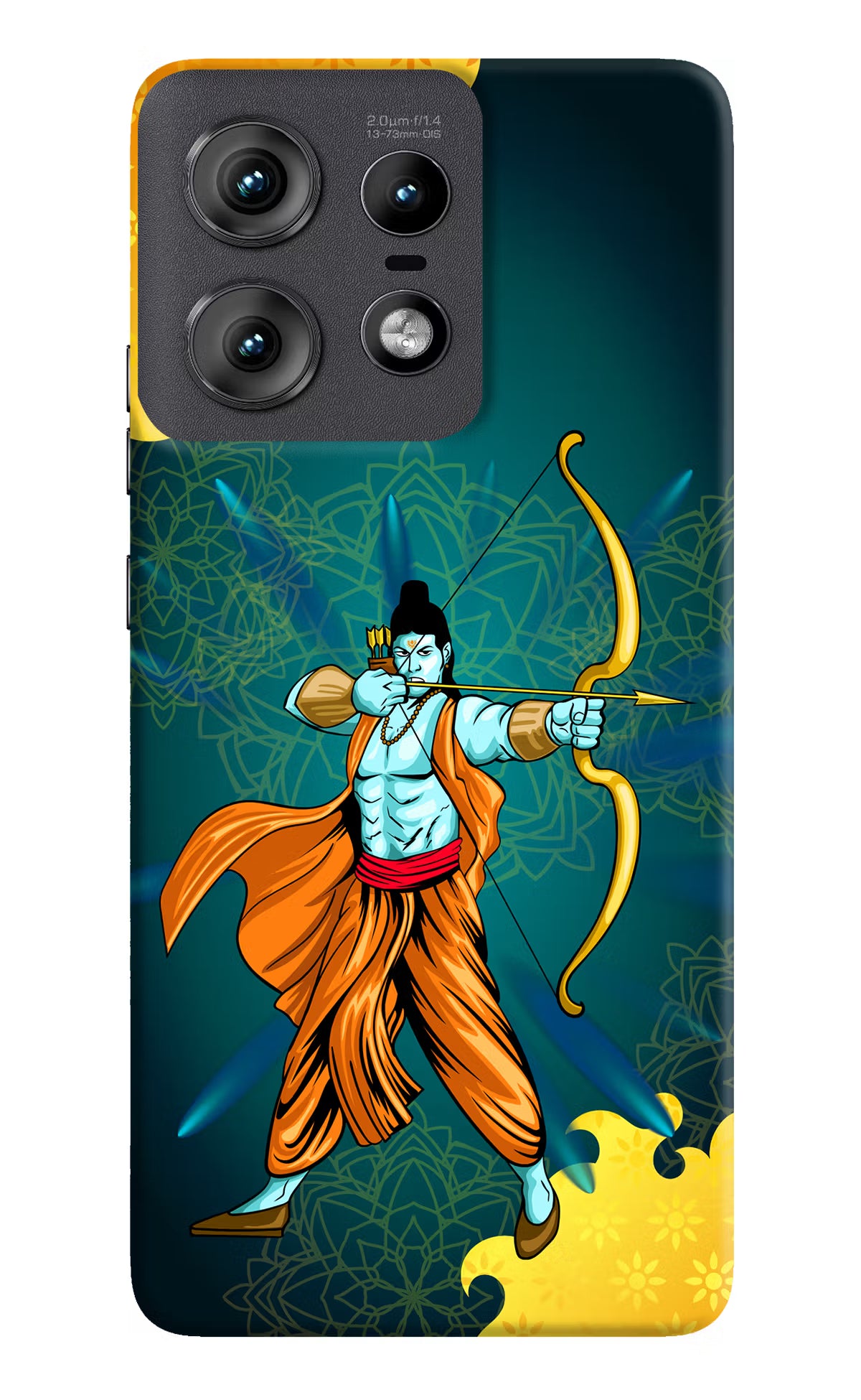 Lord Ram - 6 Moto Edge 50 Pro 5G Hard Case Back Cover by Casekaro