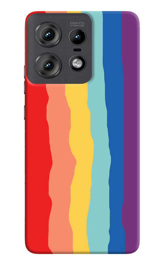 Rainbow Moto Edge 50 Pro 5G Hard Case Back Cover by Casekaro