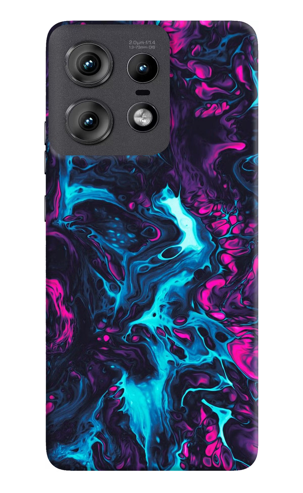 Abstract Moto Edge 50 Pro 5G Hard Case Back Cover by Casekaro