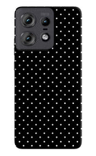 White Dots Moto Edge 50 Pro 5G Hard Case Back Cover by Casekaro