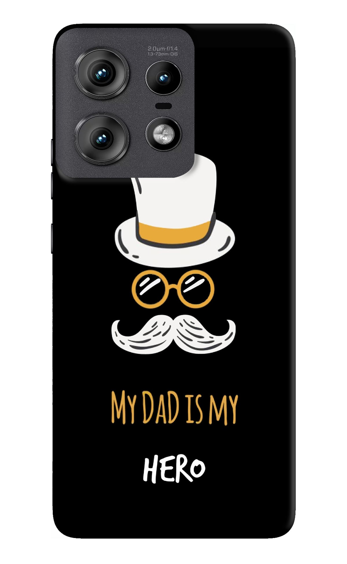 My Dad Is My Hero Moto Edge 50 Pro 5G Back Cover