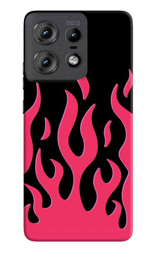 Fire Flames Moto Edge 50 Pro 5G Hard Case Back Cover by Casekaro