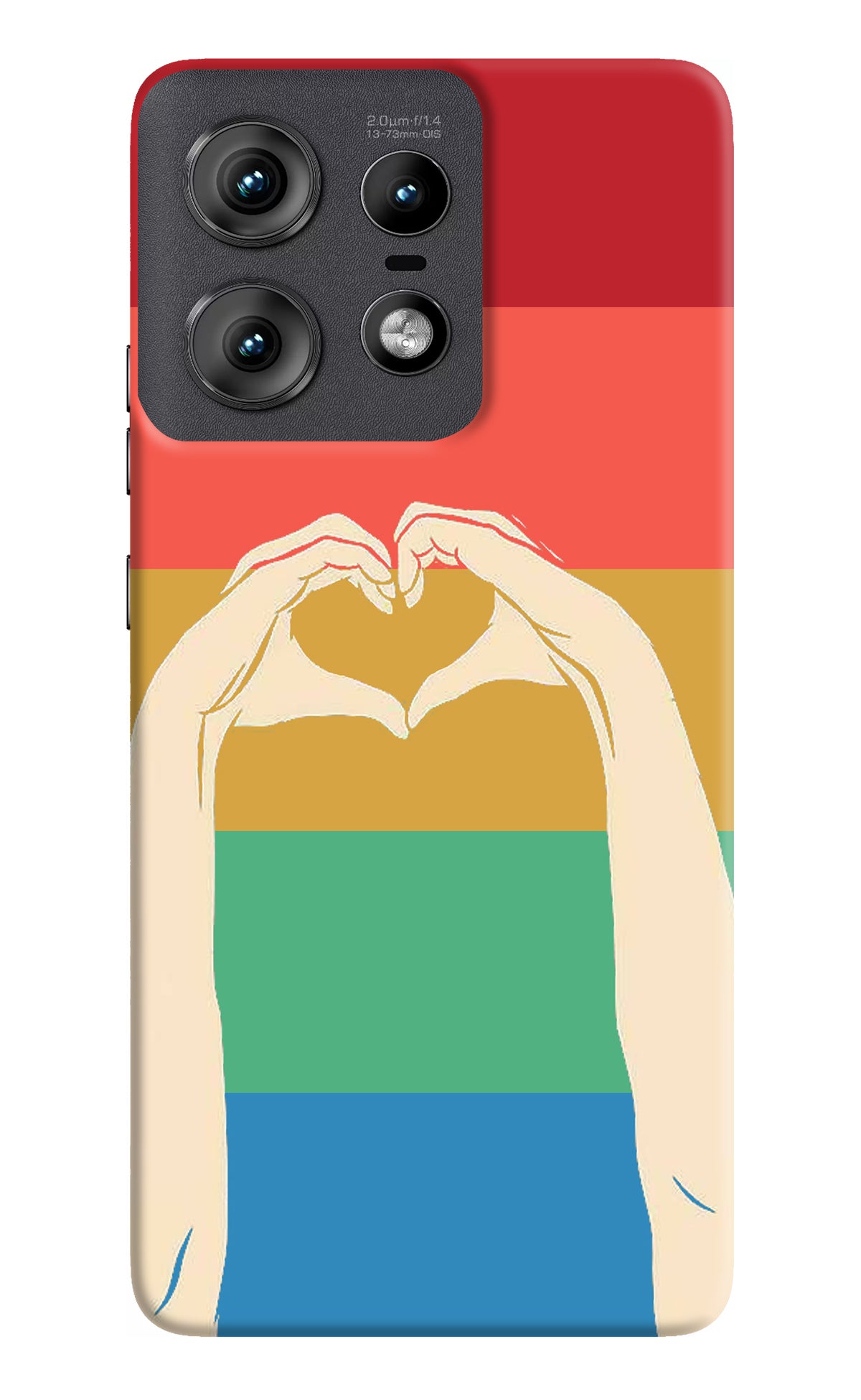 Vintage Love Moto Edge 50 Pro 5G Back Cover