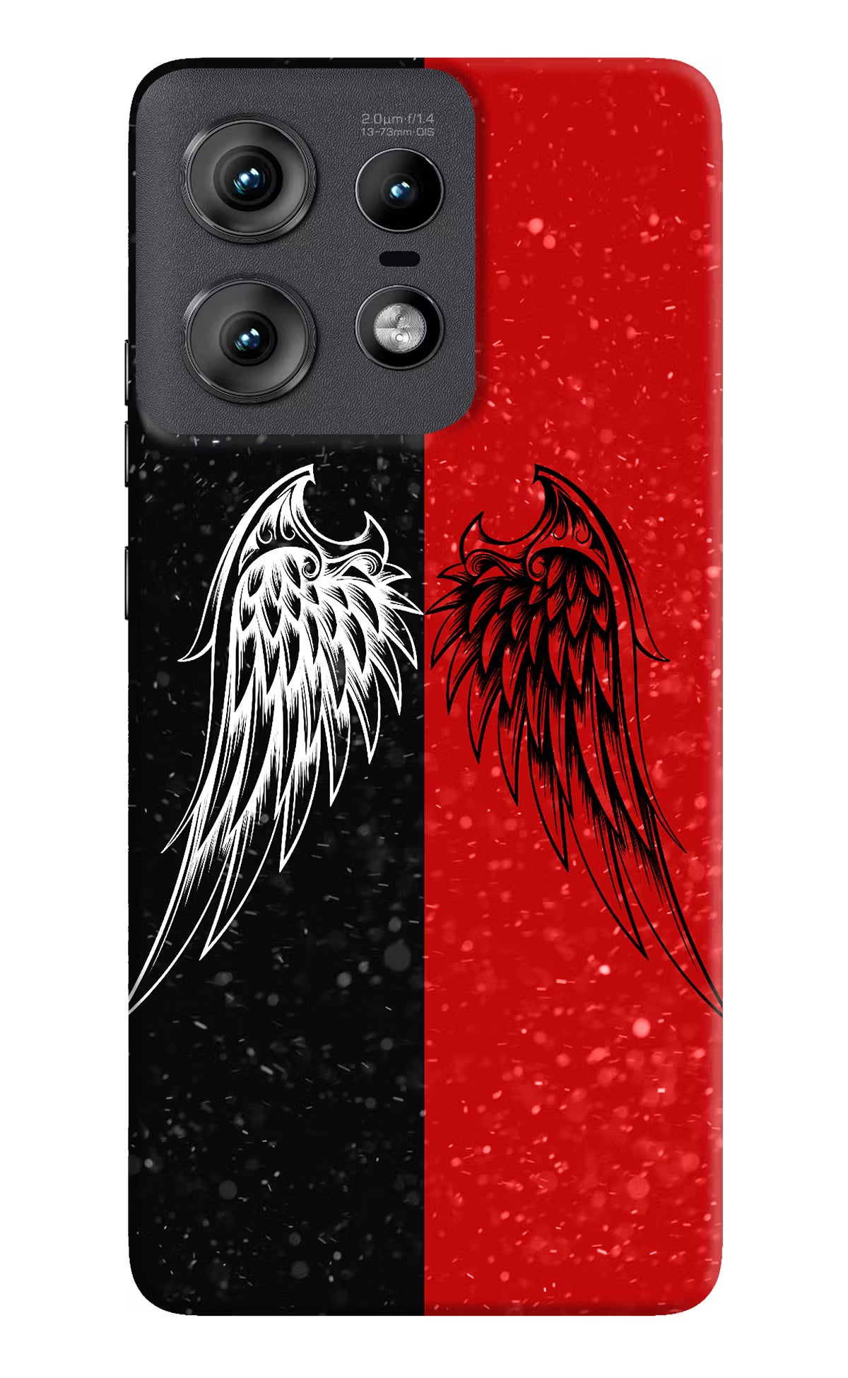 Wings Moto Edge 50 Pro 5G Hard Case Back Cover by Casekaro