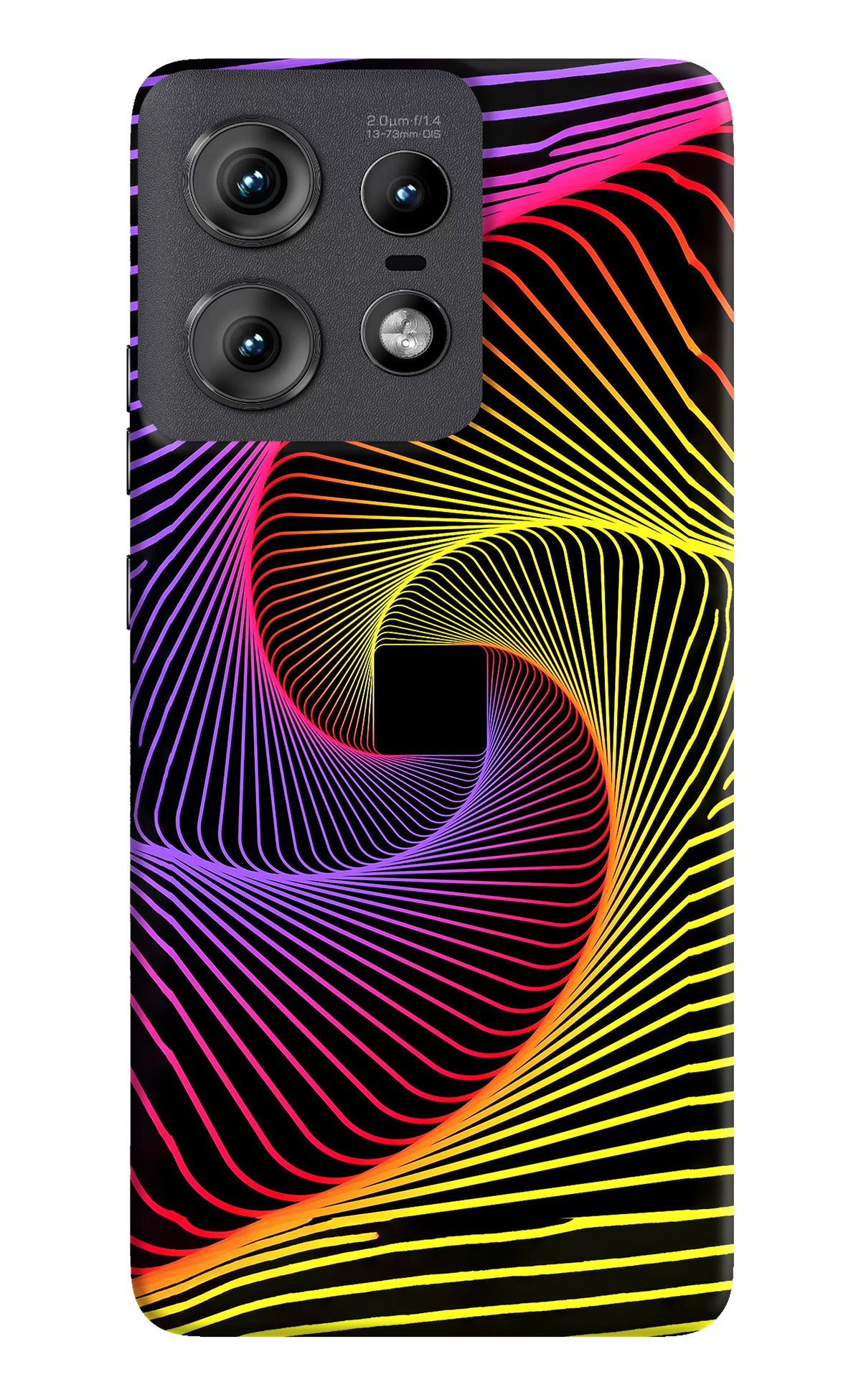 Colorful Strings Moto Edge 50 Pro 5G Back Cover