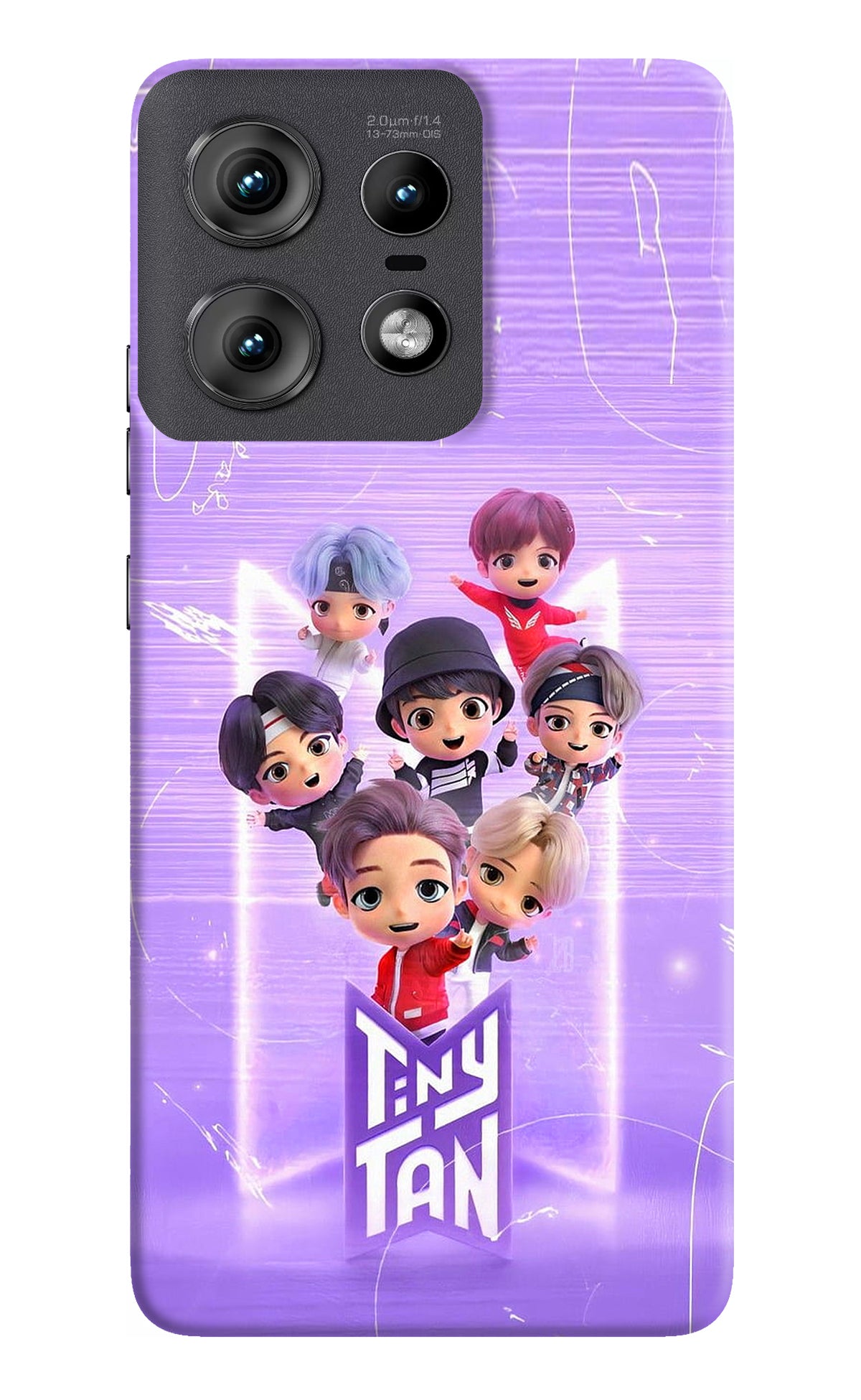 BTS Tiny Tan Moto Edge 50 Pro 5G Back Cover