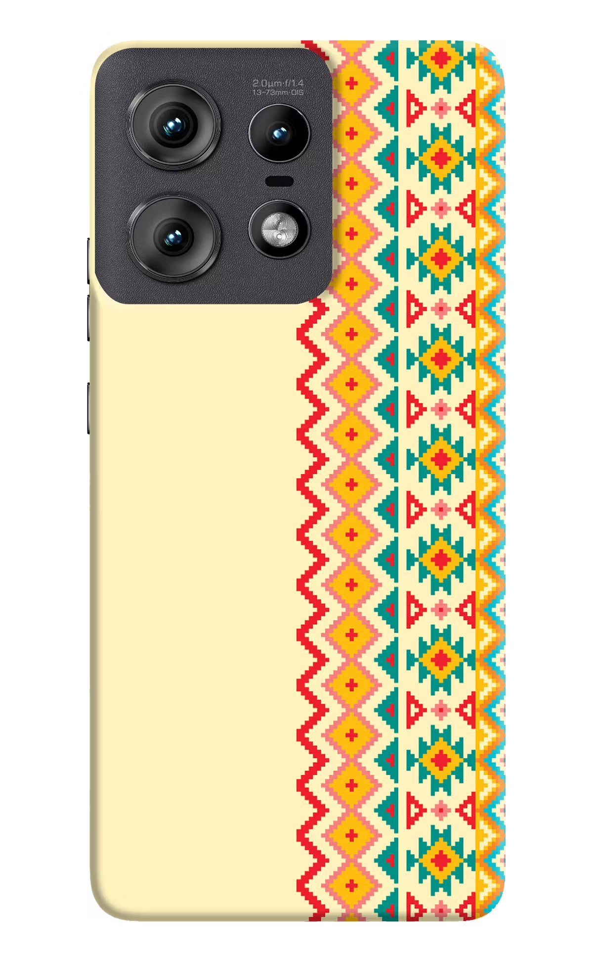 Ethnic Seamless Moto Edge 50 Pro 5G Hard Case Back Cover by Casekaro