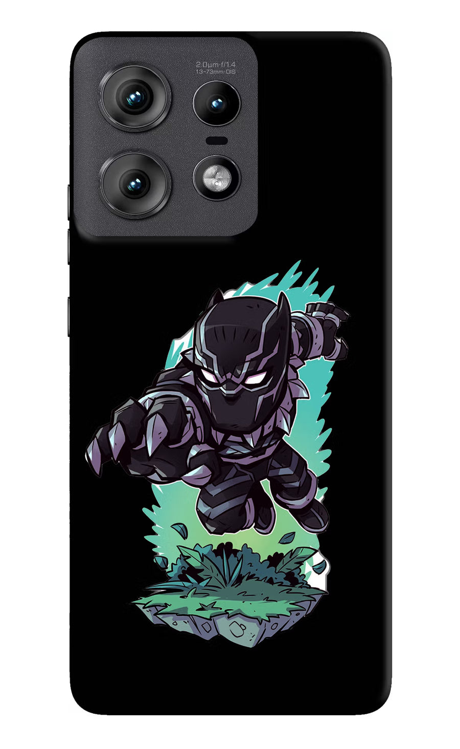 Black Panther Moto Edge 50 Pro 5G Back Cover, Hard case