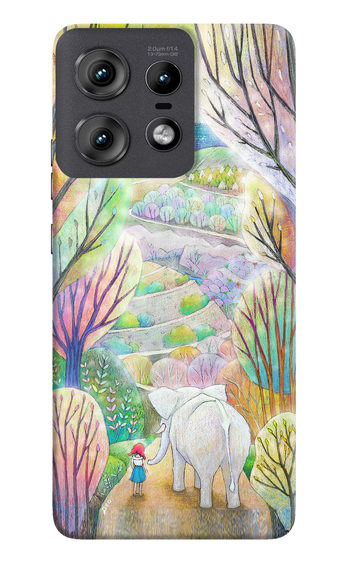 Nature Painting Moto Edge 50 Pro 5G Hard Case Back Cover by Casekaro