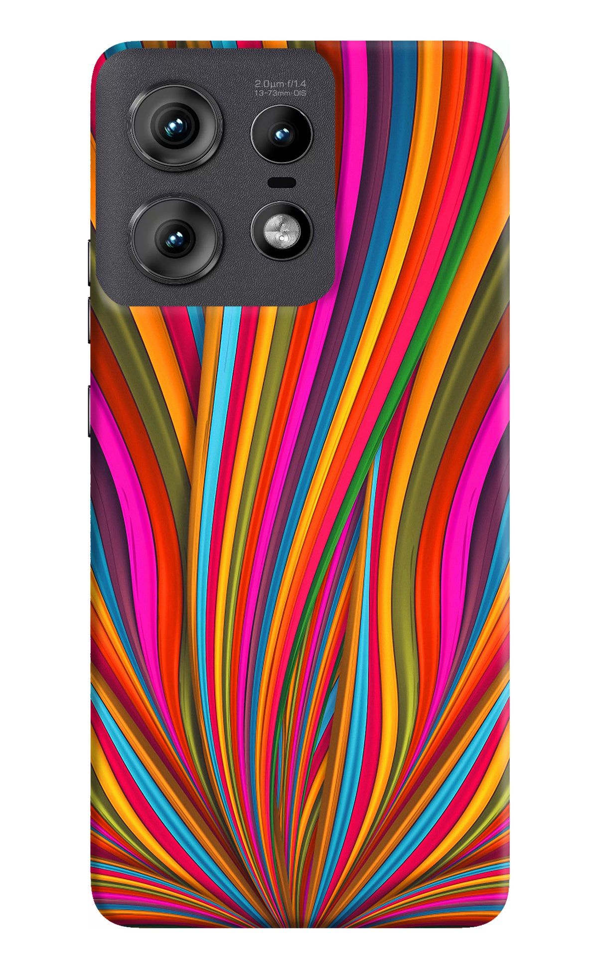 Trippy Wavy Moto Edge 50 Pro 5G Back Cover