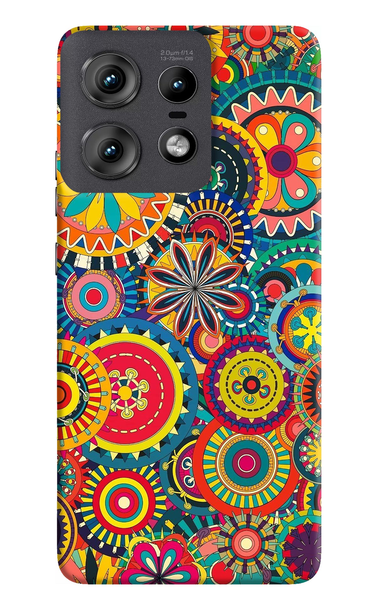 Gol Gol Art Moto Edge 50 Pro 5G Back Cover