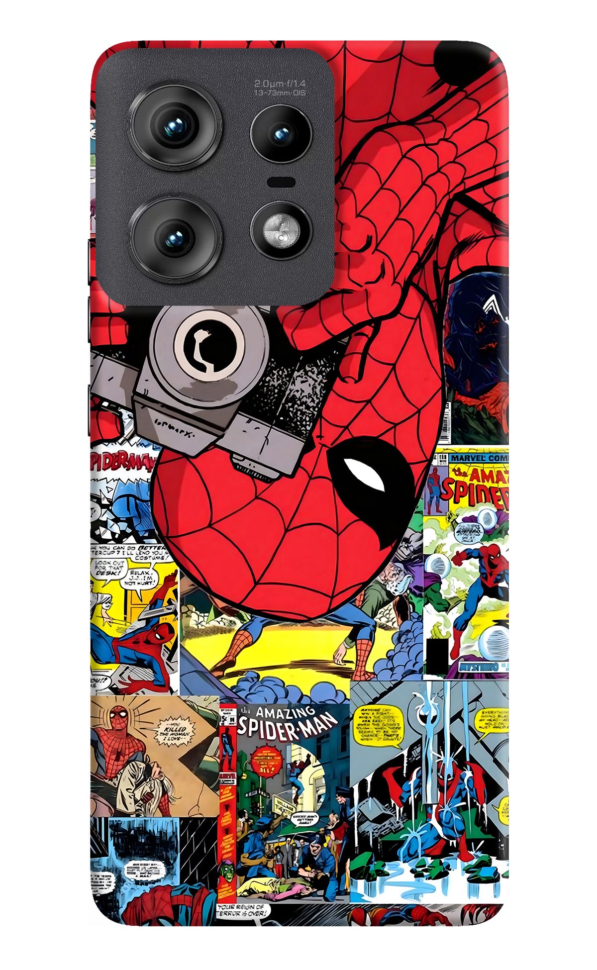 Spider Man Moto Edge 50 Pro 5G Back Cover