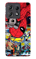 Spider Man Moto Edge 50 Pro 5G Hard Case Back Cover by Casekaro