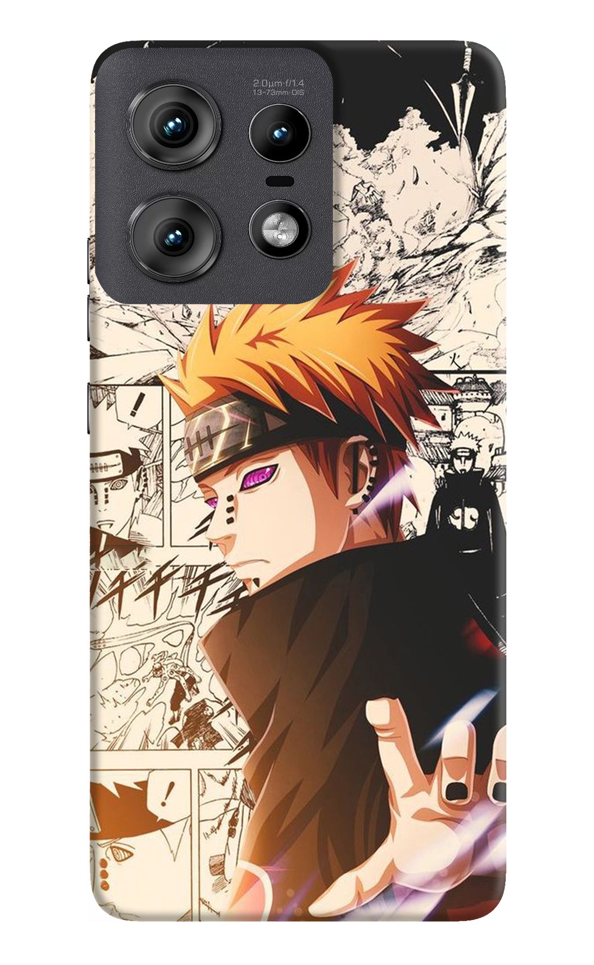 Pain Anime Moto Edge 50 Pro 5G Back Cover