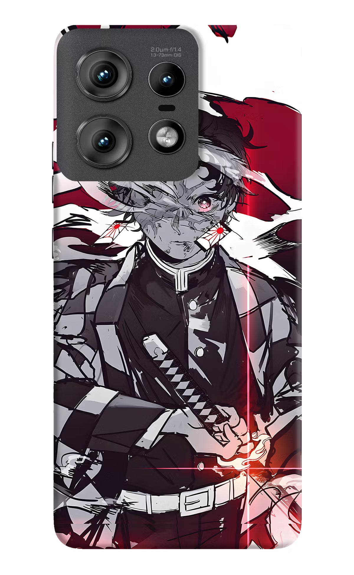 Demon Slayer Moto Edge 50 Pro 5G Hard Case Back Cover by Casekaro