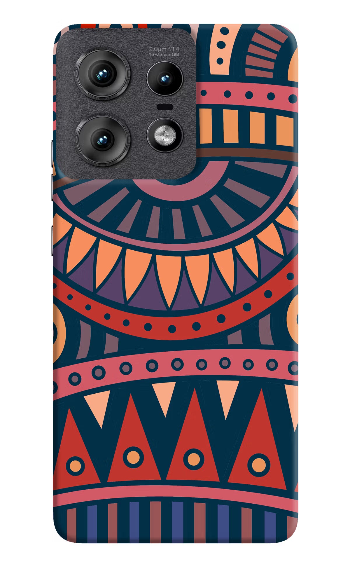 African Culture Design Moto Edge 50 Pro 5G Hard Case Back Cover by Casekaro