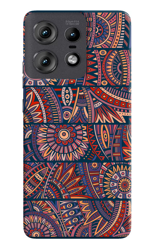 African Culture Design Moto Edge 50 Pro 5G Hard Case Back Cover by Casekaro