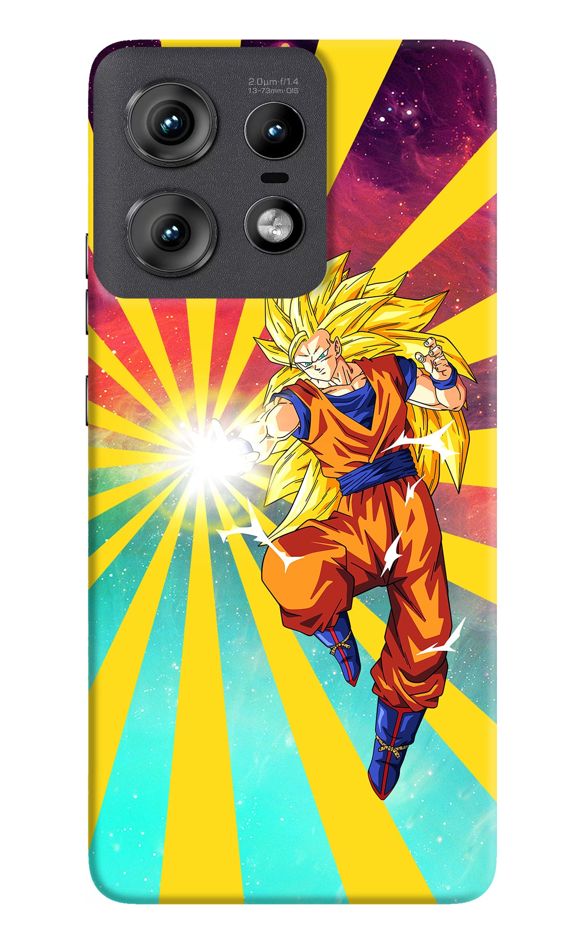 Goku Super Saiyan Moto Edge 50 Pro 5G Back Cover